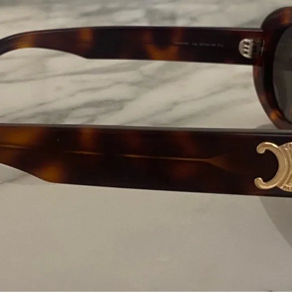 Celine Oval Triomphe Sunglasses - Picture 5 of 7